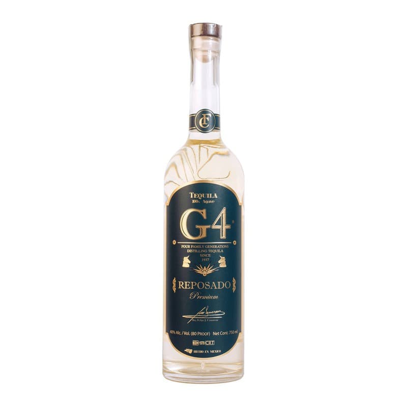 G4 Reposado : Our Reposado, aged in George Dickel whiskey barrels, blends tradition with floral, herbal, and citrus notes from Rancho El Pandillo.