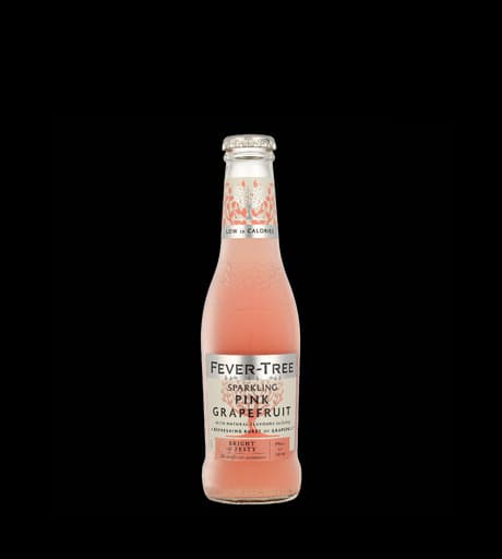 Fever-Tree Pink Grapefruit : Premium sparkling pink grapefruit drink, made with natural ingredients, delivering an unmatched tangy freshness — perfect on its own or as a mixer to enhance premium tequilas, mezcals, and vodkas.