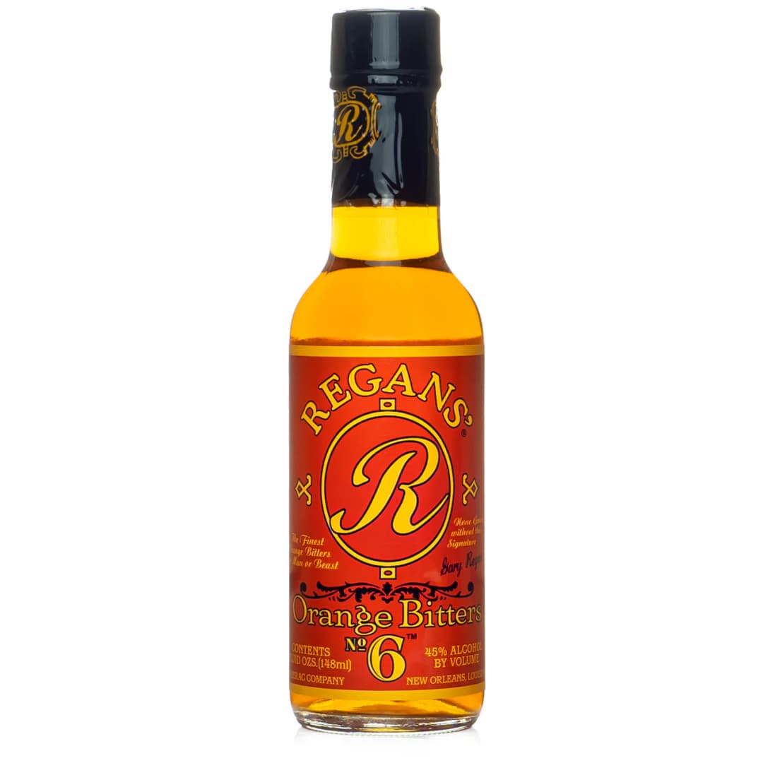 Regan's Orange Bitters : Legendary orange bitter crafted by bartender and author Gary Regan. Its balanced mix of citrus zest, spice, and subtle bitterness makes it essential for classic cocktails like the Martini and the Negroni.