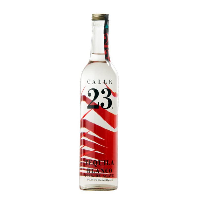Calle 23 Tequila Blanco : An un-aged 100% agave tequila, which reflects the purest expression of the 100% pure agave flavour.