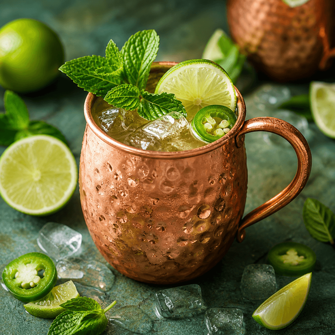 Tequila (Moscow) Mule : Twist on the Moscow Mule, swapping vodka for tequila to create a brighter, more aromatic cocktail with spicy ginger and fresh lime flavors.